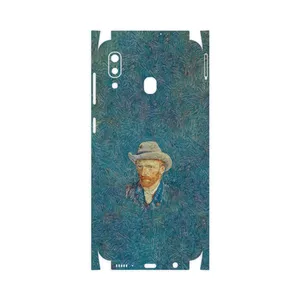 MAHOOT Self portrait with a gray felt hat-FullSkin Cover Sticker for Samsung Galaxy A20
