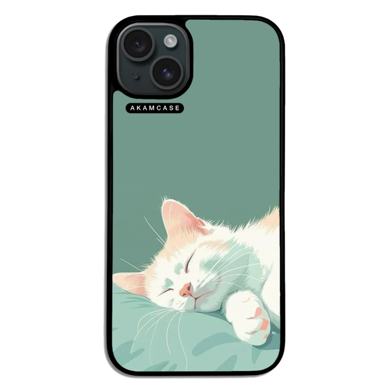 کاور آکام مدل AMC-WA15PLUS-CATS-24 مناسب برای گوشی موبایل اپل iPhone 15 Plus