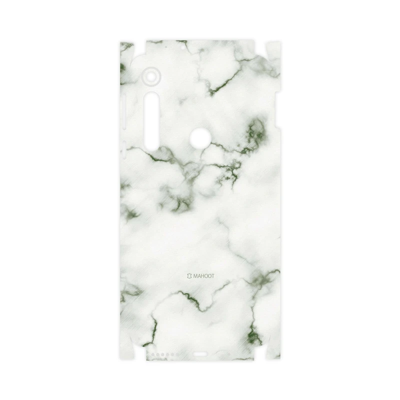 برچسب پوششی ماهوت مدل Blanco-Smoke-Marble-FullSkin مناسب برای گوشی موبایل موتورولا One Macro