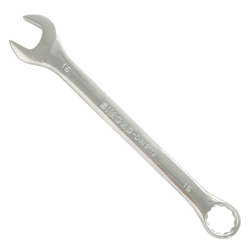 آچار یک سر رینگ یک سر تخت سیموند مدل SMD سایز 16 میلی متر