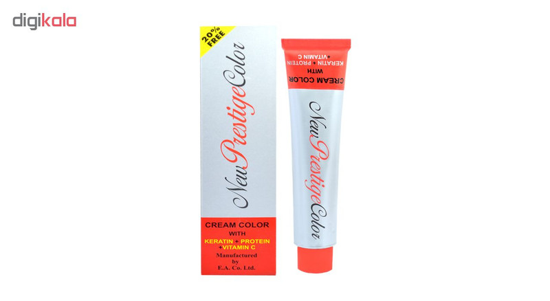 رنگ مو نیو پرستیژ کالر شماره 8.5 حجم 120 میلی لیتر رنگ بلوند طلایی