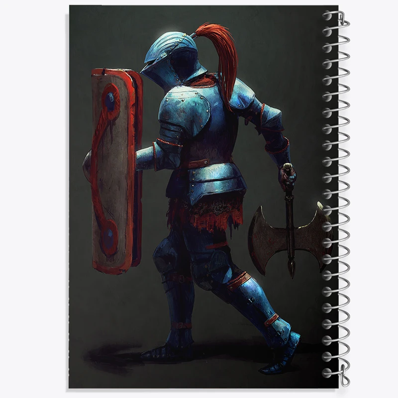 دفتر ژورنال نویسی 50 برگ خندالو مدل نقطه ای طرح بازی کسلوانیا (Castlevania) کد 35413