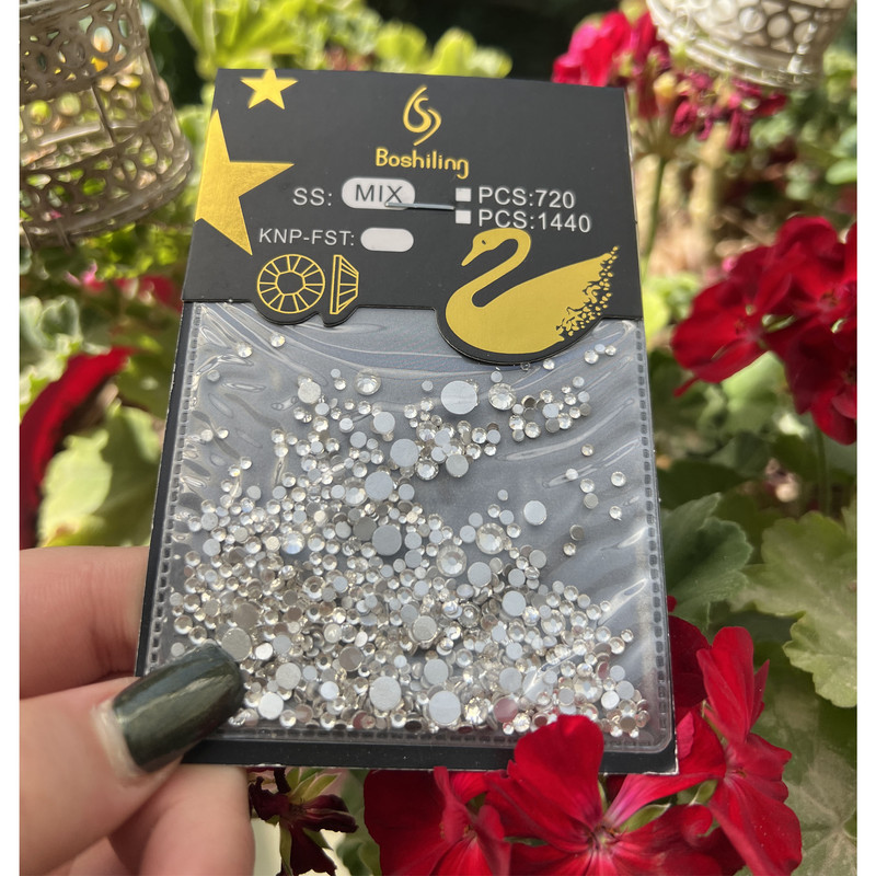 نگین ناخن بوشلینگ مدل MIX-W