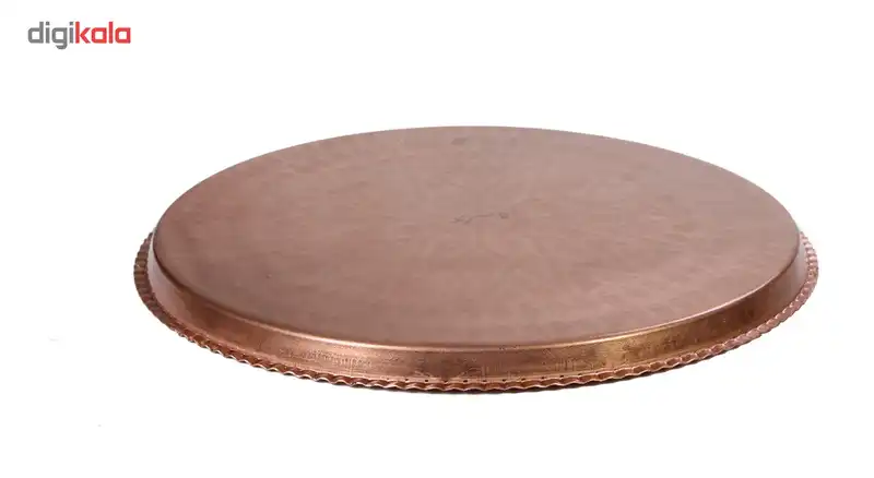 سینی مسی طرح گرد کد ZH16 قطر 32 سانتی متر