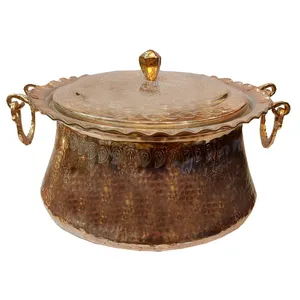 دیگ مسی مدل چکش کاری کد 873