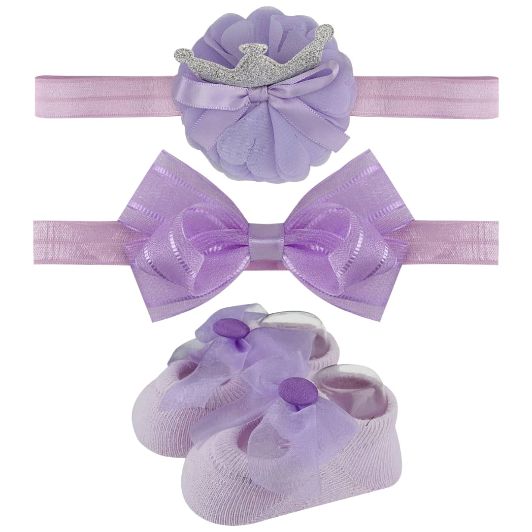 ست 3 تکه نوزادی دخترانه کد AI11