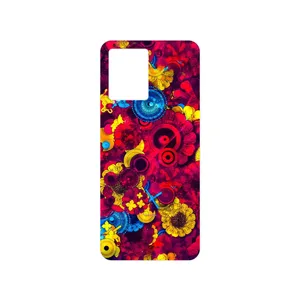 MAHOOT Vector Flower Garden Digital Art Cover Sticker for Oppo Reno 8 4G