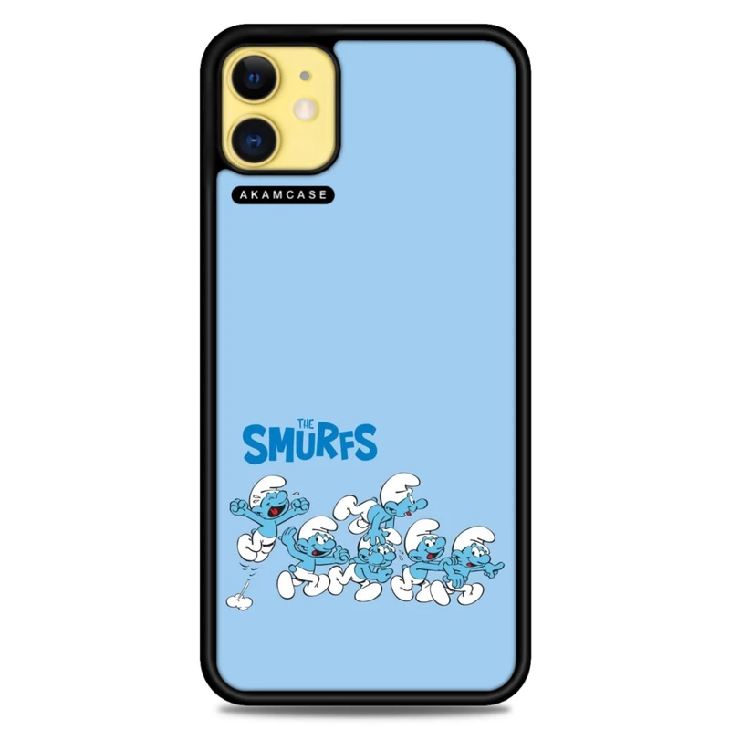کاور آکام مدل AMC-WA11-SMURFS-27 مناسب برای گوشی موبایل اپل iPhone 11