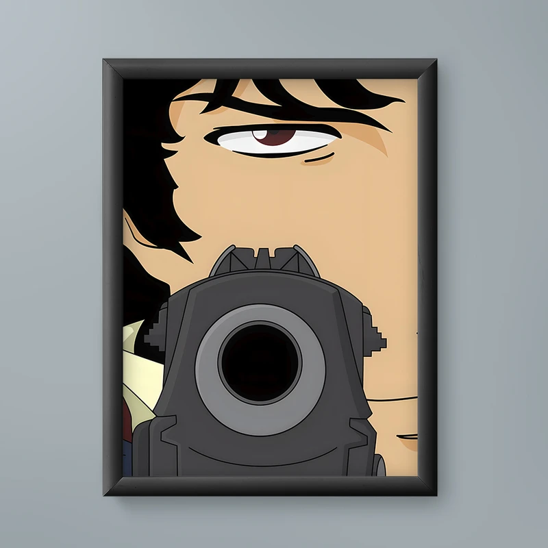 تابلو مدل انیمه اسپایک اسپیگل کابوی بیباپ Spike Spiegel Cowboy Bebop anime 20