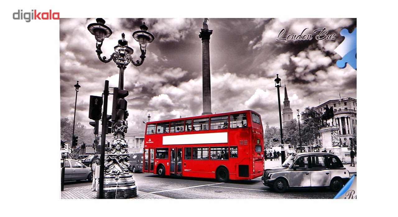 پازل 1000 تکه طرح London Bus main 1 1