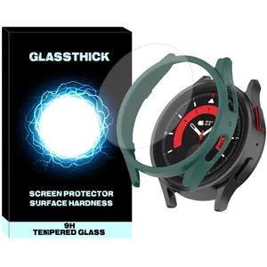 کاور گلستیک مدل GL-360 مناسب برای ساعت هوشمند سامسونگ Galaxy Watch 5 40mm به همراه محافظ صفحه نمایش