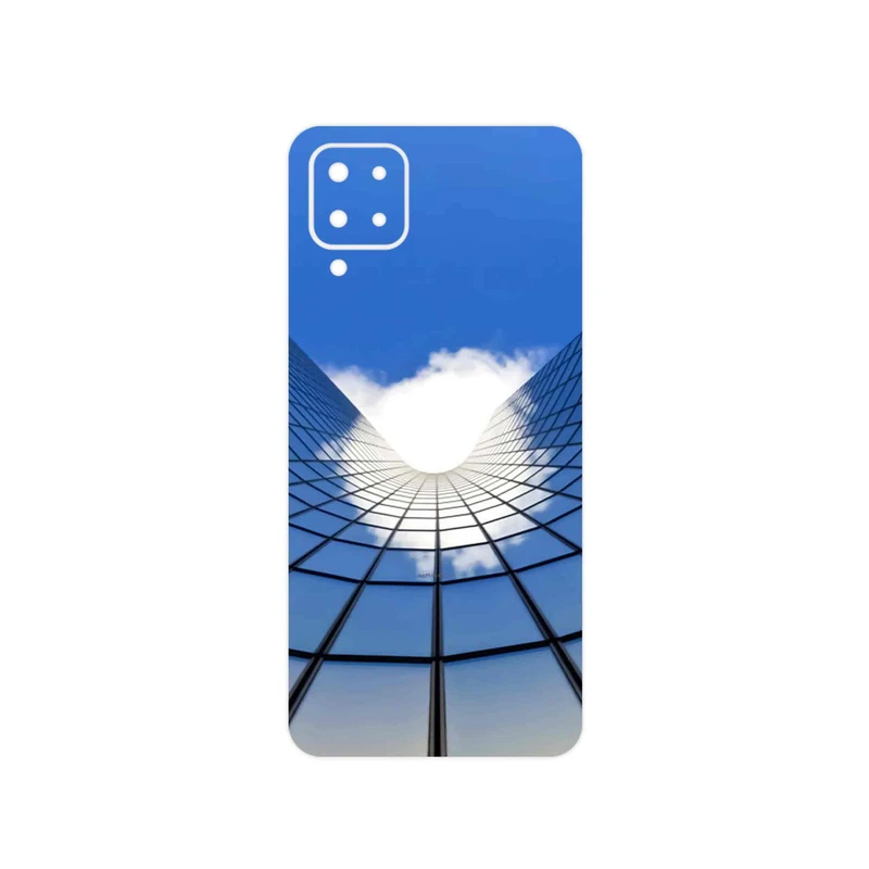برچسب پوششی ماهوت مدل Glass skyscraper مناسب برای گوشی موبایل سامسونگ Galaxy M12