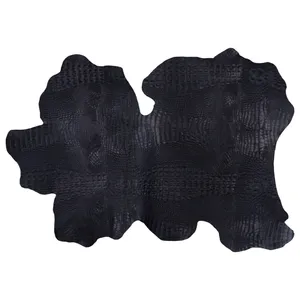 چرم طبیعی مدل بزی کورکودیل مدل 02G042C