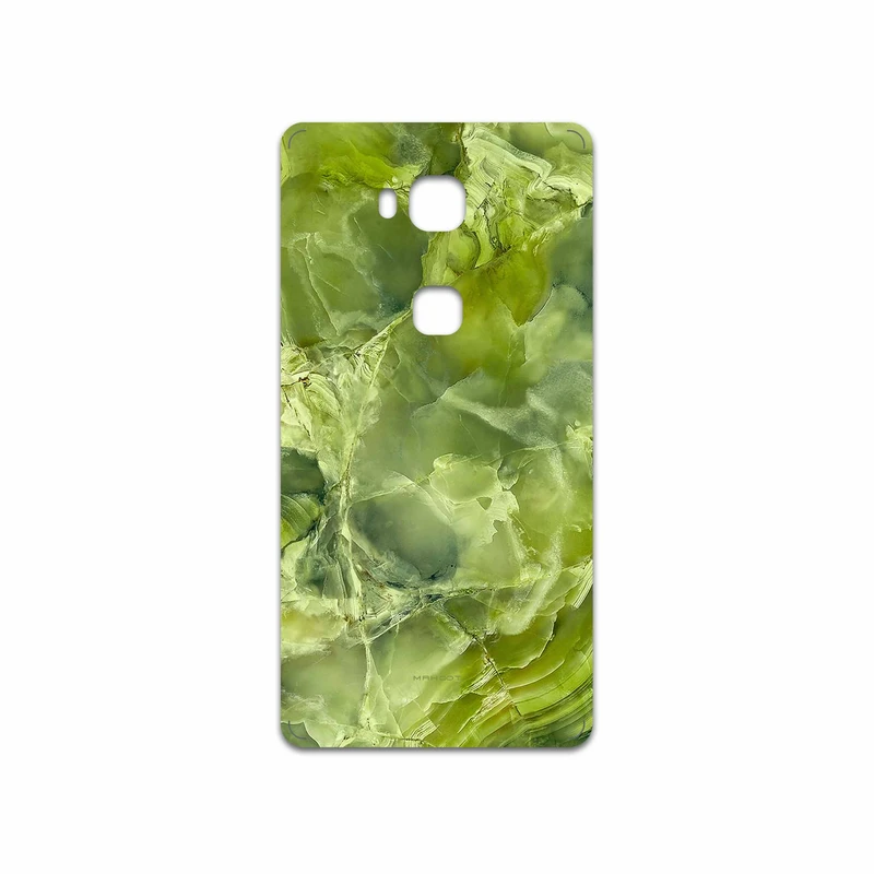 برچسب پوششی ماهوت مدل Green Crystal Marble مناسب برای گوشی موبایل هوآوی GR5