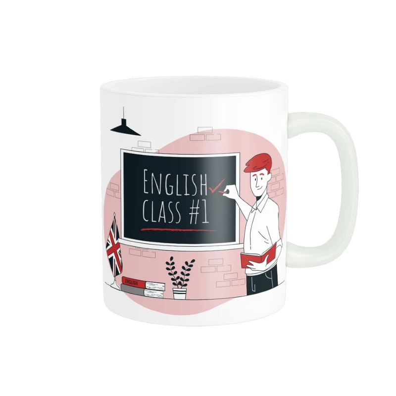 ماگ مدل معلم زبان انگلیسی کد 02