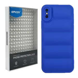 Epicoy Puffy Puffer Case for Apple iPhone XS/X 