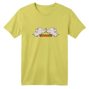 تی شرت آستین کوتاه بچگانه مدل فیل های بامزه