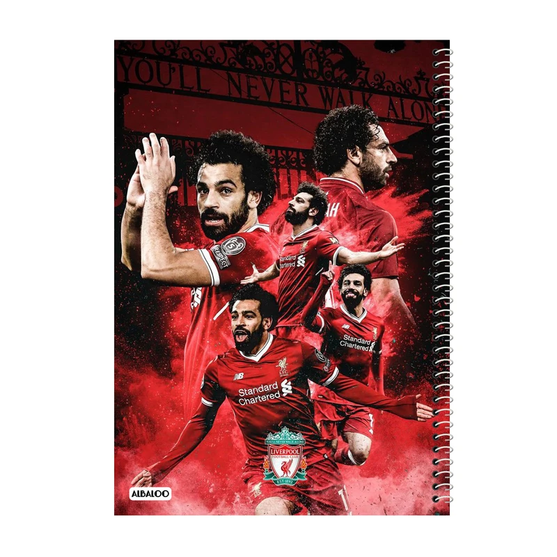 دفتر مشق 50 برگ آلبالو طرح محمدصلاح کد 2043