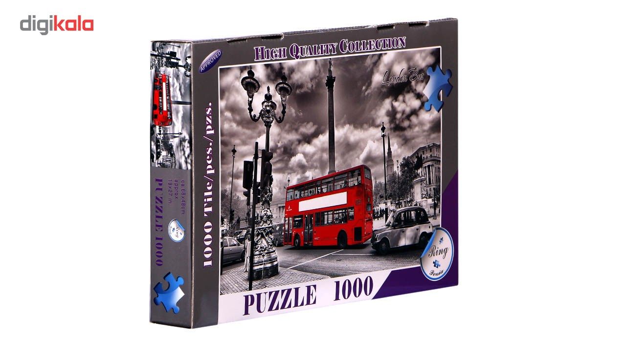 پازل 1000 تکه طرح London Bus main 1 4