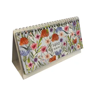 تقویم رومیزی سال 1402 سم مدل flowers کد 138301