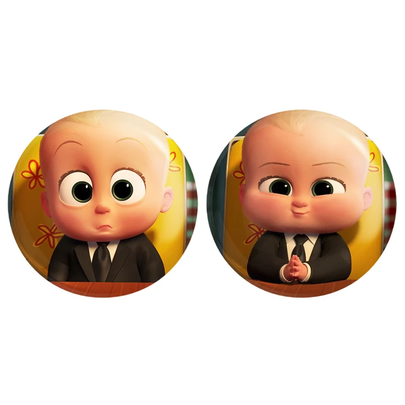 مگنت خندالو طرح بچه رئیس کد 13691368 مجموعه 2 عددی