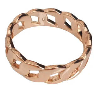 انگشتر زنانه مدل استیل زنجیری