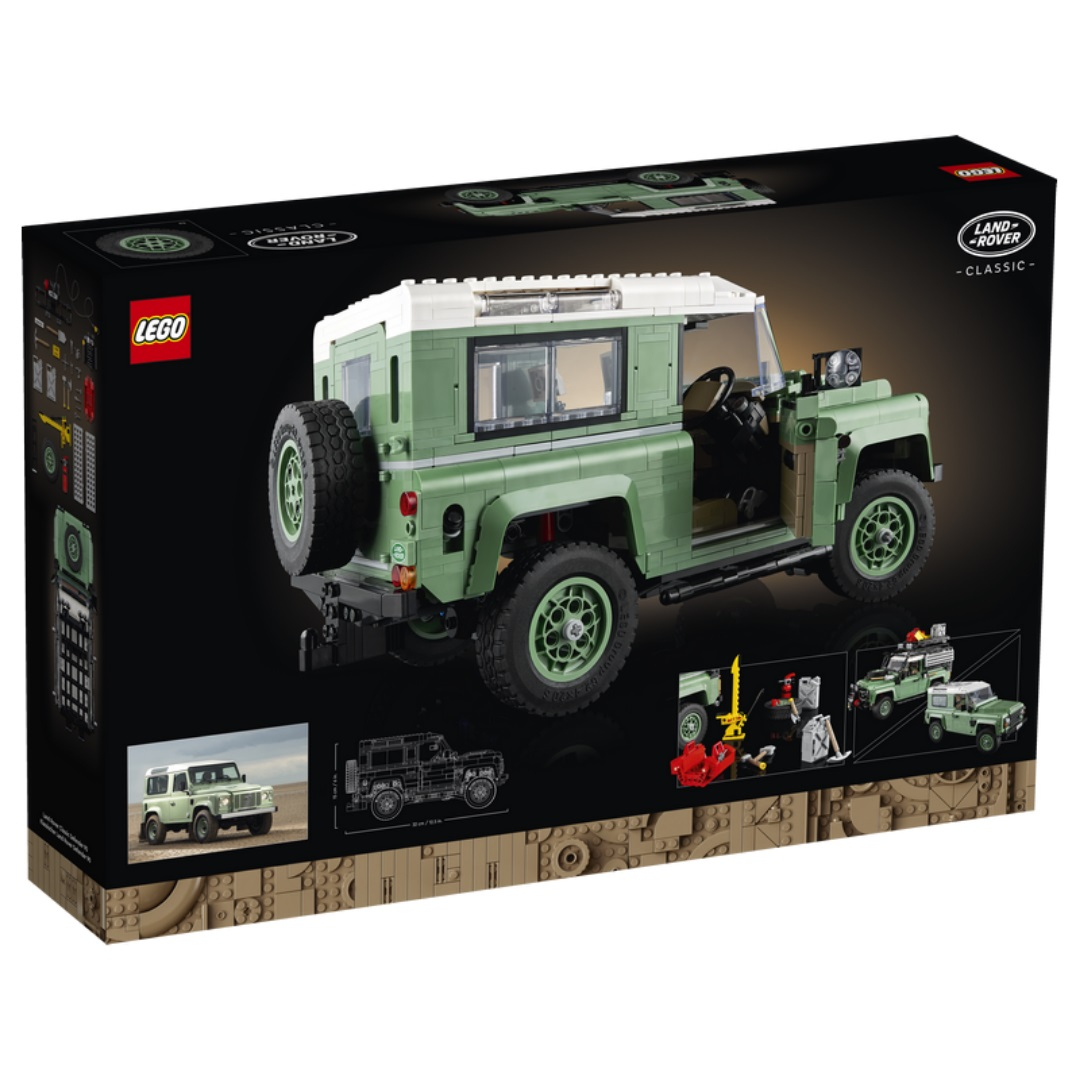 لگو سری لندرور دیفندر مدل Land Rover Classic Defender 90 کد 10317