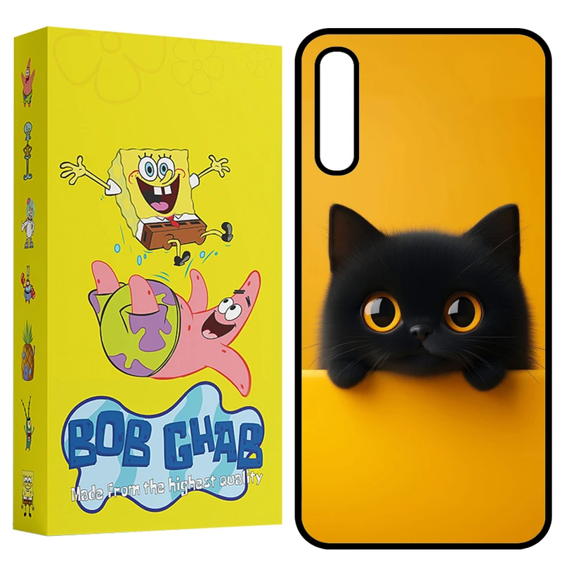 کاور باب قاب طرح گربه مدل BCPA50 مناسب برای گوشی موبایل سامسونگ Galaxy A50 / A50s / A30s