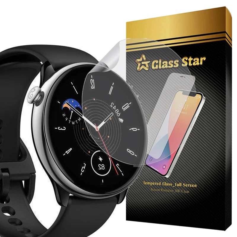 محافظ صفحه نمایش گلس استار مدل NNOG20 مناسب برای ساعت هوشمند آمیزفیت GTR mini