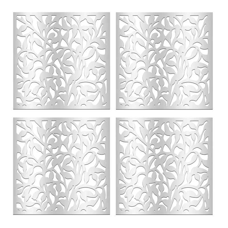 تایل سقفی بنی دکو مدل MC14 اندازه 60x60 سانتی متر مجموعه 4 عددی