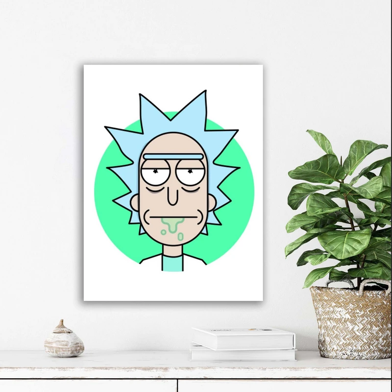 تابلو شاسی آتریسا مدل ریک اند مورتی Rick and Morty