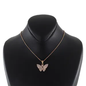 گردنبند زنانه ژوپینگ مدل پروانه کد X285