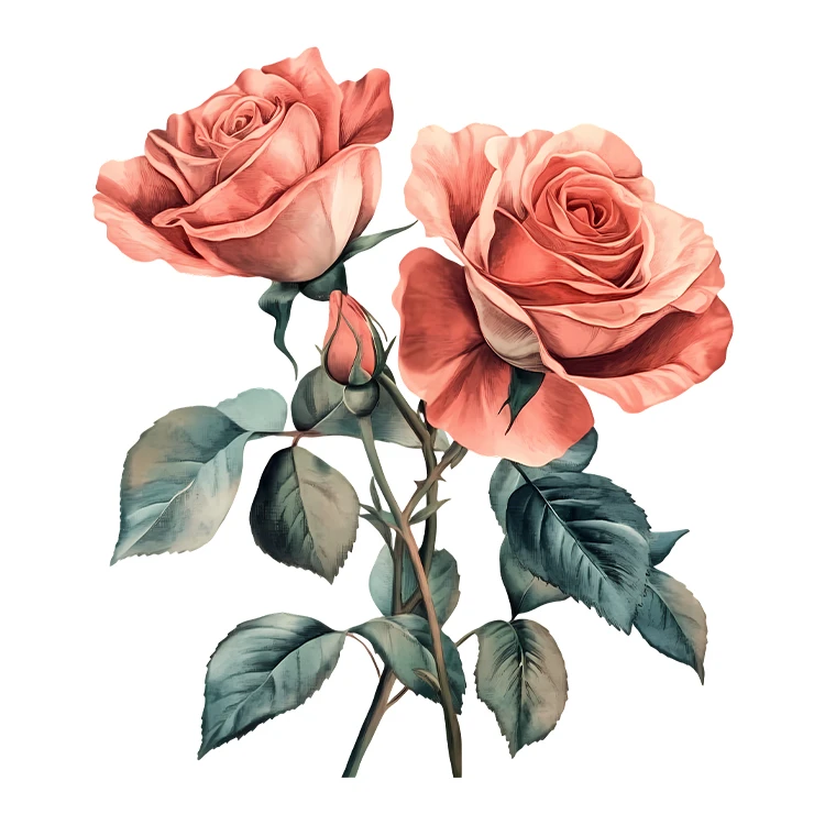 استیکر پارچه و لباس پاد آفرین مدل گل کد S5739