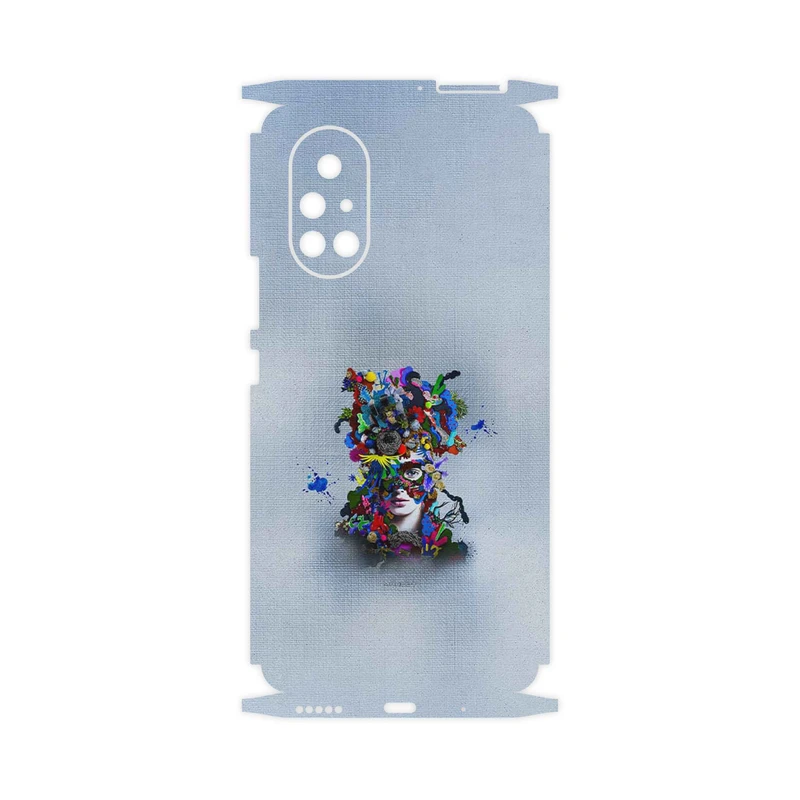 برچسب پوششی ماهوت مدل Collage of surreal Portrait of Women 4-FullSkin مناسب برای گوشی موبایل هوآوی Nova 8