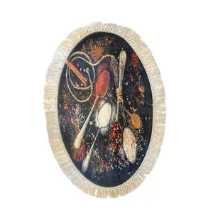 پادری مدل بیضی کد PA_005 سایز 49×79سانتی متر