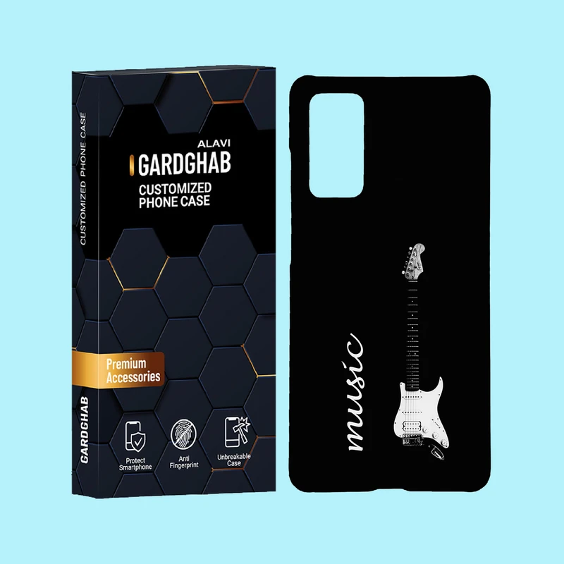 کاور گارد قاب علوی مدل ساز و موزیک مناسب برای گوشی موبایل سامسونگ Galaxy S20 FE
