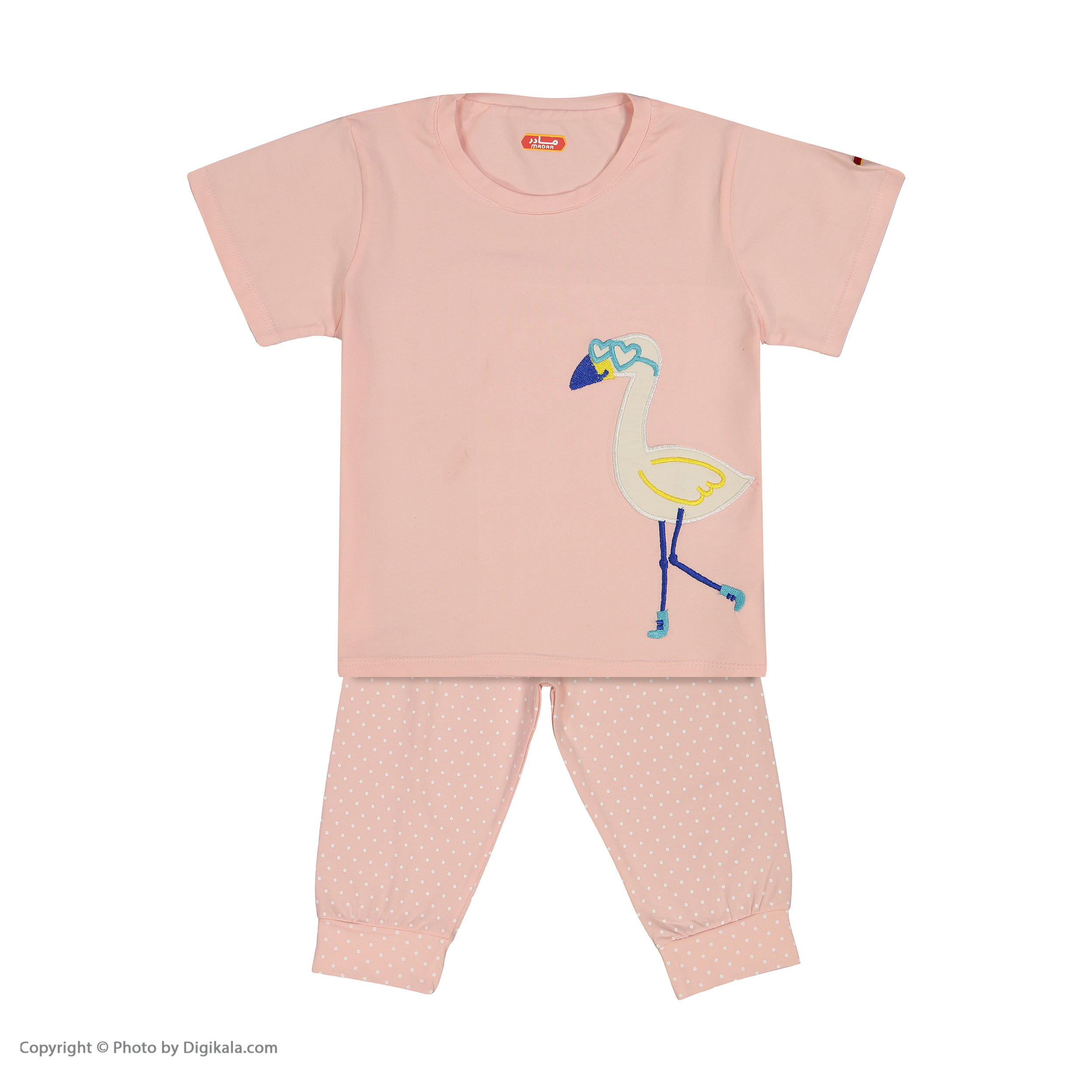 ست تی شرت و شلوار دخترانه مادر مدل 408-84