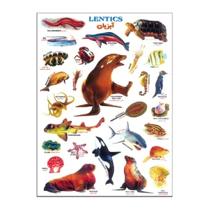 برچسب مدل آبزیان کد 58465