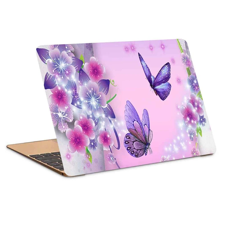 استیکر لپ تاپ طرح Butterflies-46کد P-713 مناسب برای لپ تاپ 15.6 اینچ