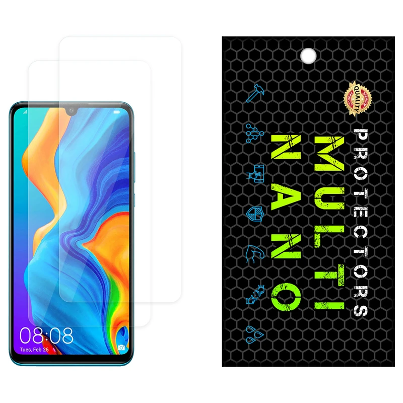 محافظ صفحه نمایش مولتی نانو مدل X-S2N مناسب برای گوشی موبایل هوآوی P30 Lite بسته دو عددی