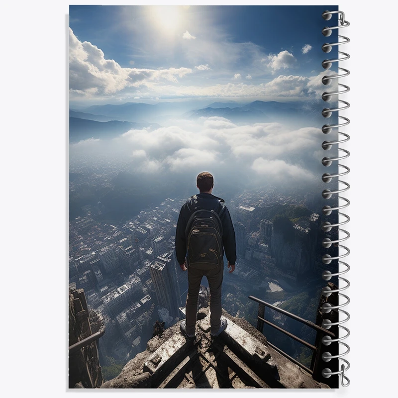 دفتر نت موسیقی 50 برگ خندالو مدل ارتفاع کد F479