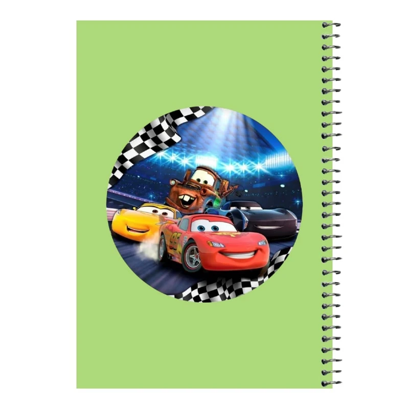 دفتر مشق 80 برگ اس جی مدل ماشین ها   