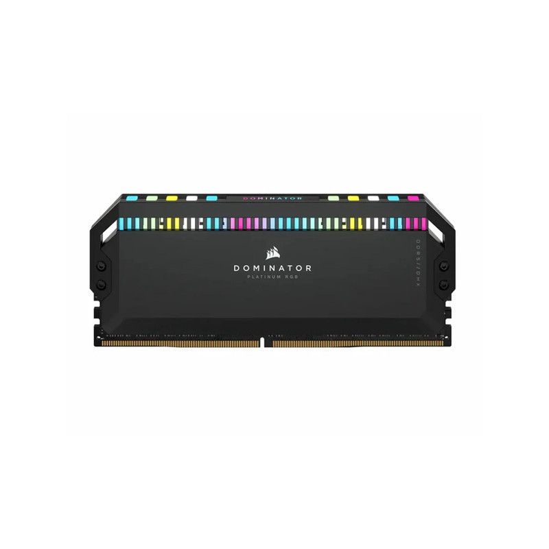 رم دسکتاپ DDR5 دو کاناله 6000  مگاهرتز CL40 کورسیر مدل Dominator Platinum RGB ظرفیت 64 گیگابایت