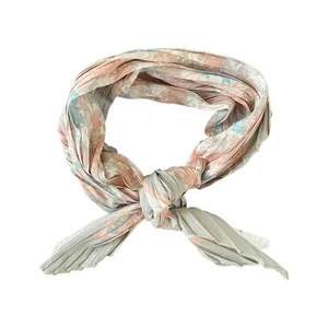 دستمال سر و گردن پلیسه زنانه آی ام مدل moj_570049-0657 