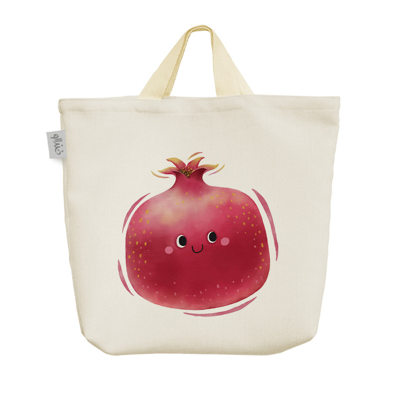 ساک خرید خندالو مدل انار کد 2966