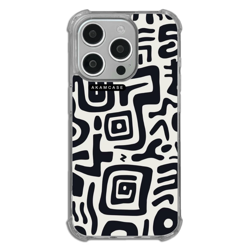 کاور آکام مدل AMC-WTA15PRO-DOODLE7 مناسب برای گوشی موبایل اپل iPhone 15 Pro