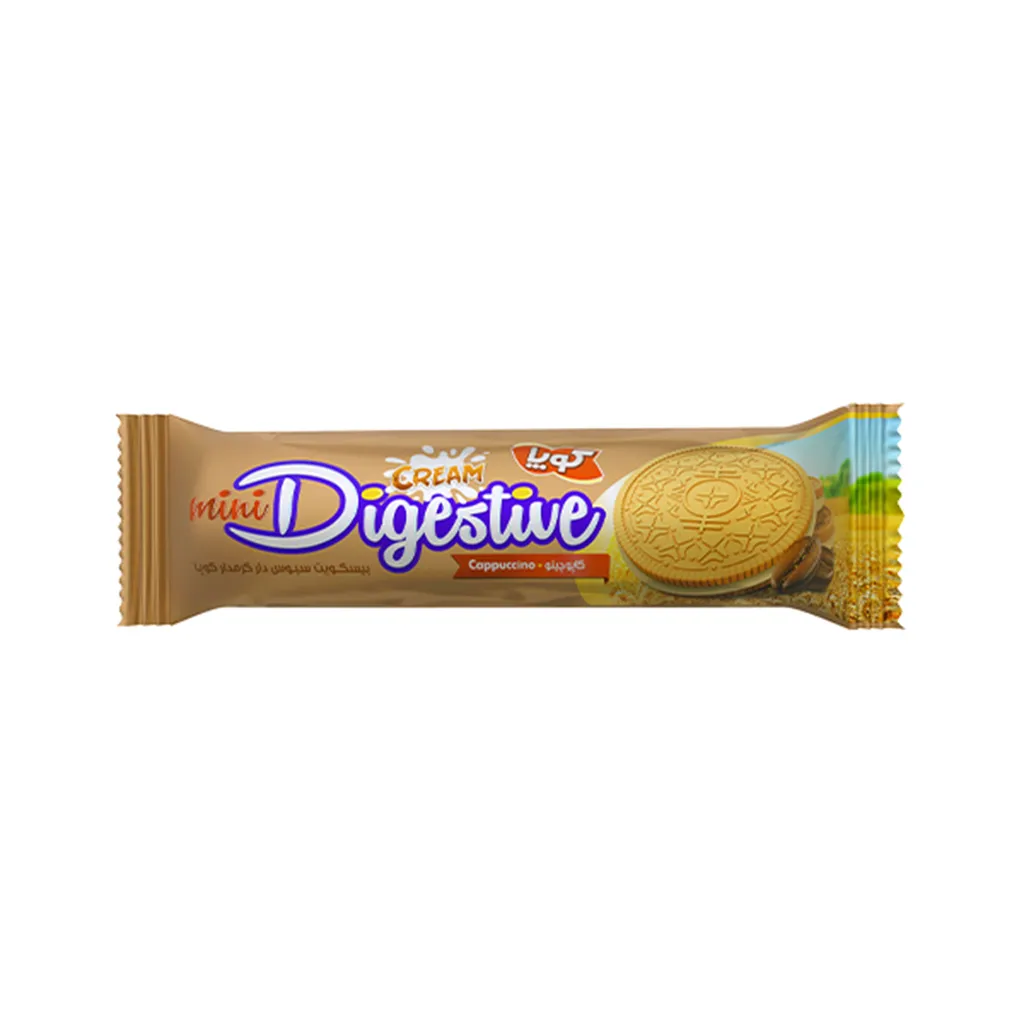 بیسکوییت مینی دایجستیو کرمدار موزی کوپا - 85 گرم