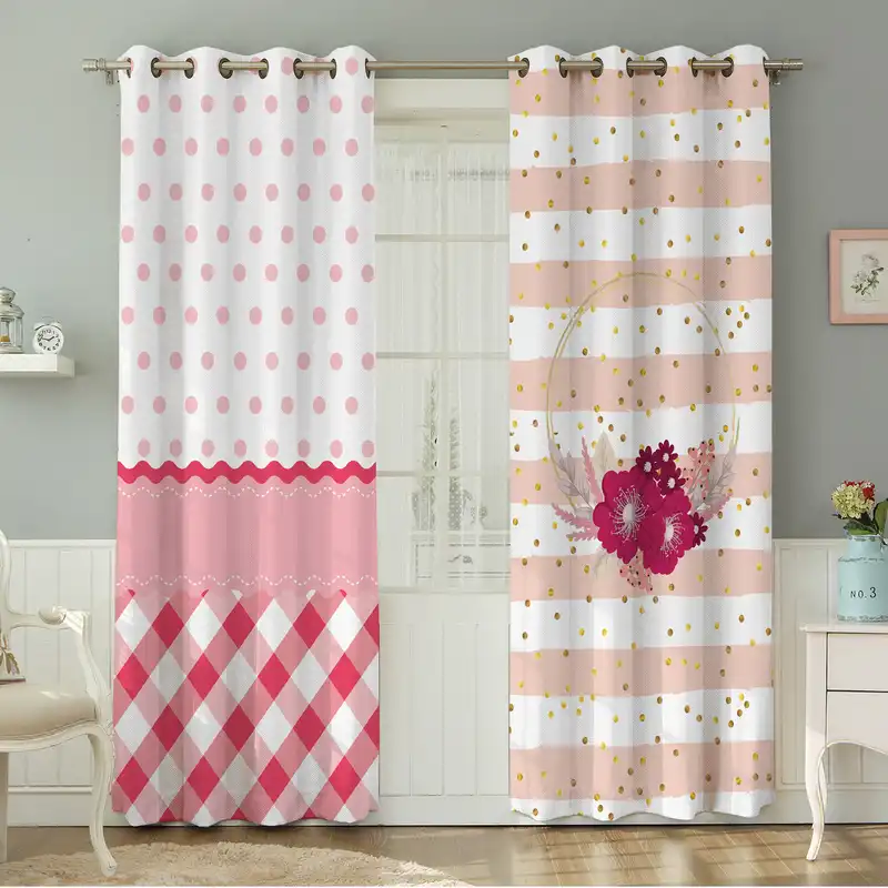 پرده نیروانا طرح مدرن مدل هازان کد 4044 سایز 140×280 سانتی متر