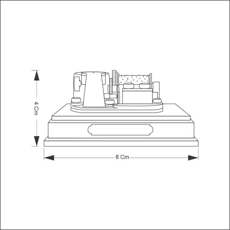 جعبه موزیکال ایل تمپو ولا مدل Rocco گرین اسلیوز