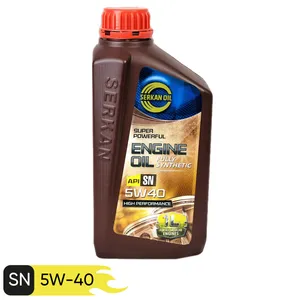 روغن موتور خودرو سرکان مدل SN-5W40 حجم 1 لیتر